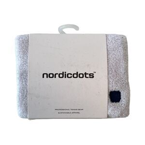 Nordic‎ Dots Tennis Match Wristbands 4-pack White Navy New